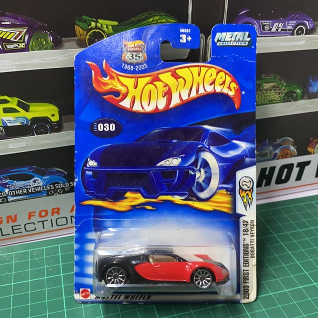 hot wheels bugatti veyron first edition