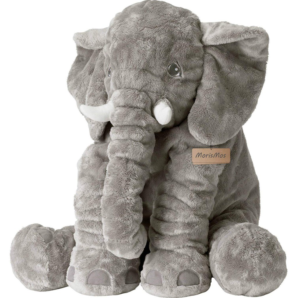 60cm Baby Animals Pillow Elephant Stuffed Animals Plush Toy Animals Cushion