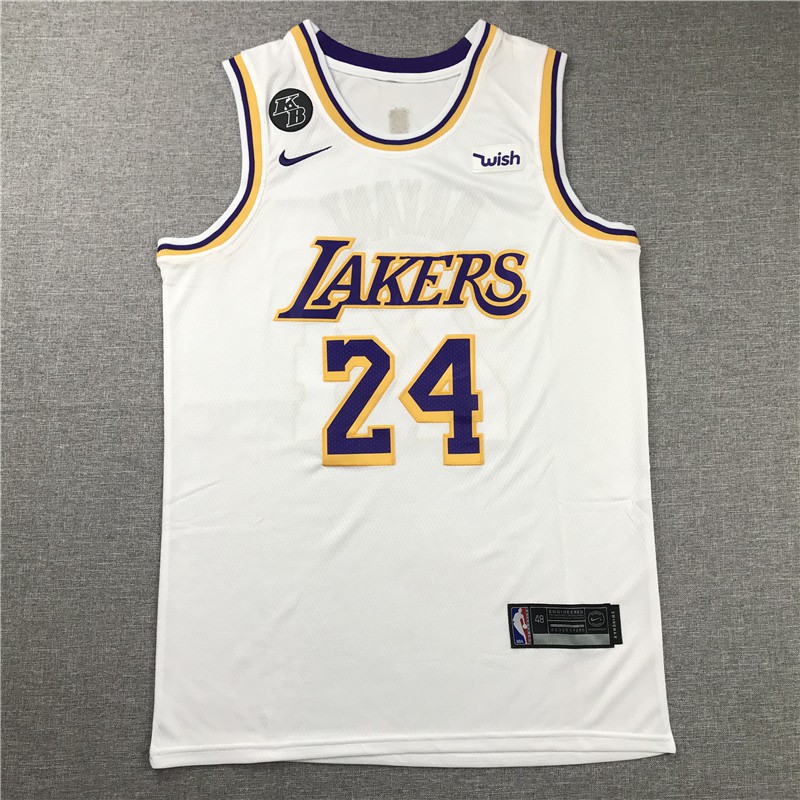 lakers jersey kobe white