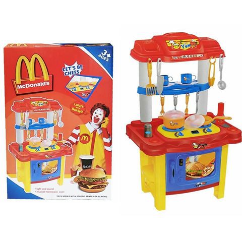 mcdonalds toy kitchen playset