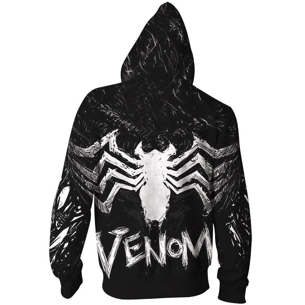 3d venom hoodie