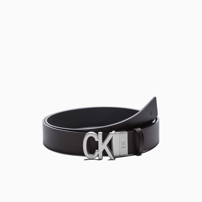 calvin klein belt white