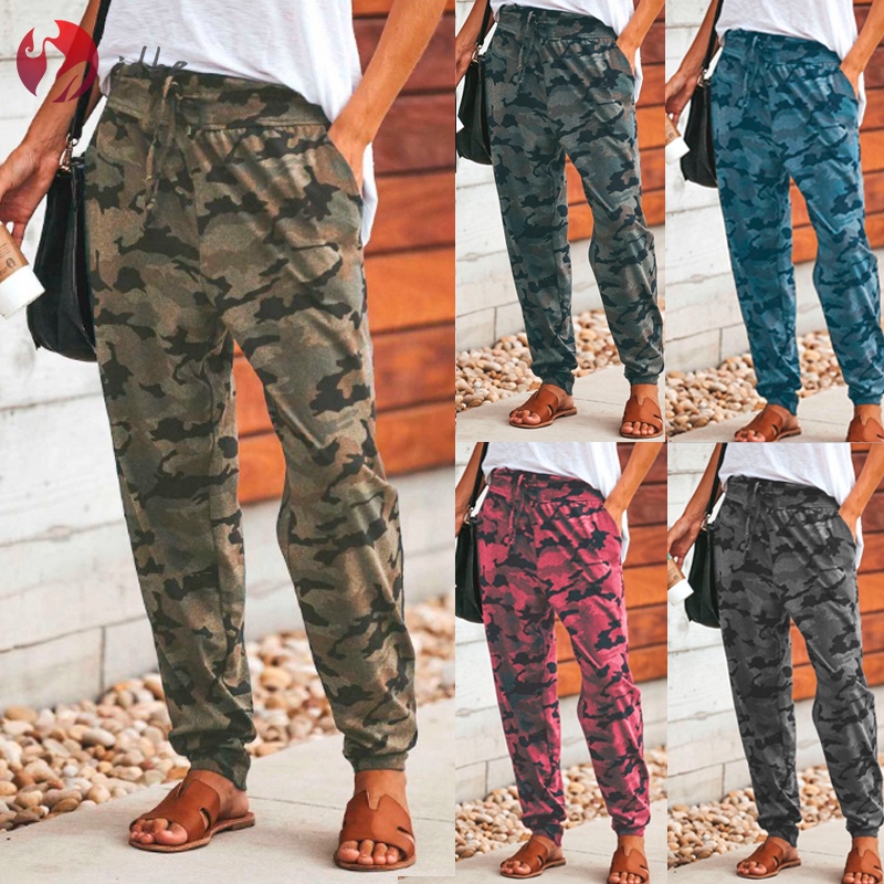 camouflage ladies trousers