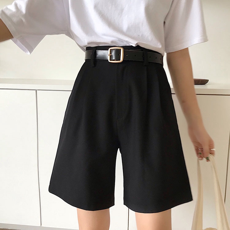 high waisted shorts shopee