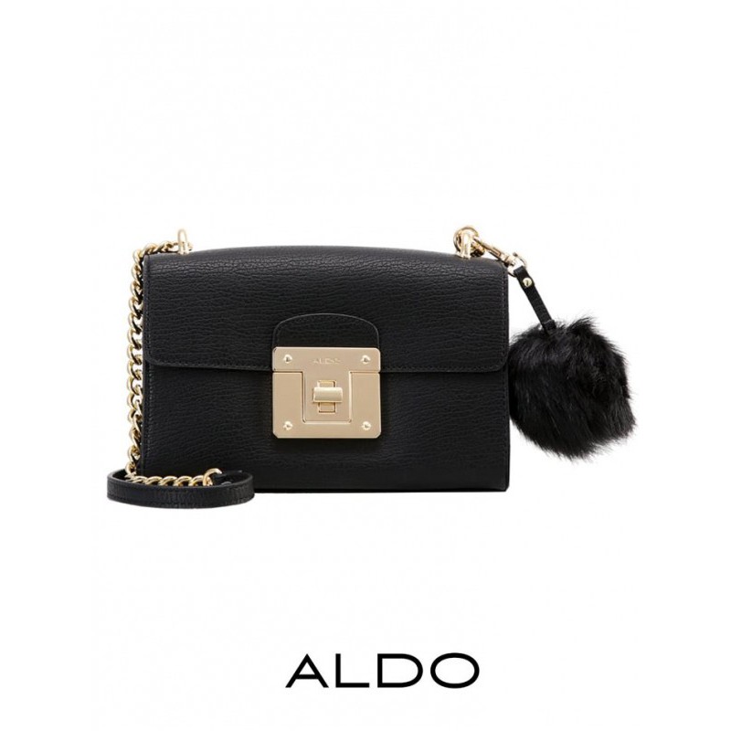 aldo black crossbody bag