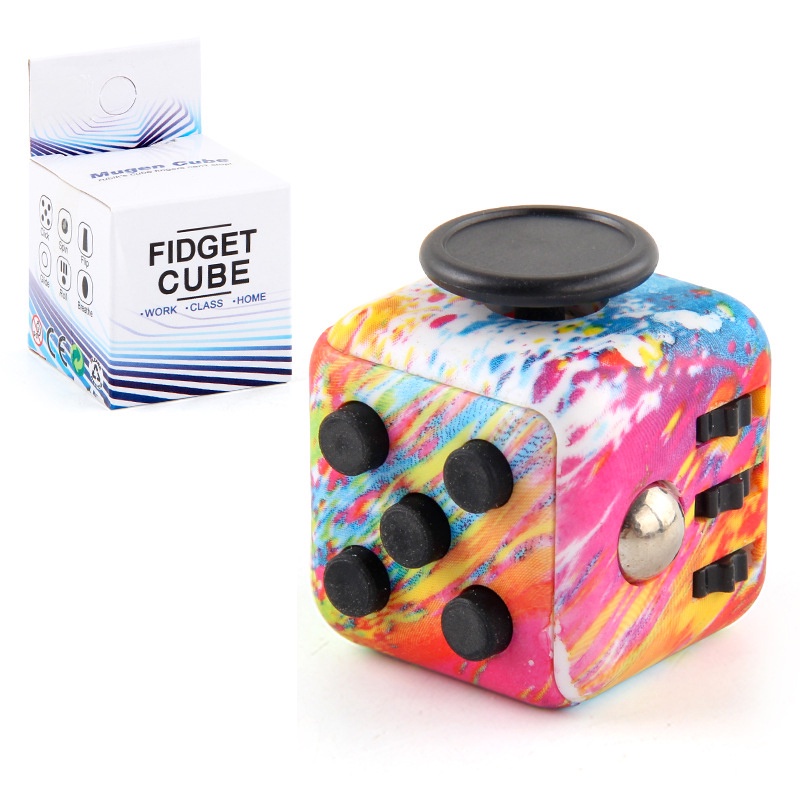 Fidget Cube Fidget Toy For Add And Stress Relief Fidget Sensory Toys For Adults And Children Shopee Malaysia