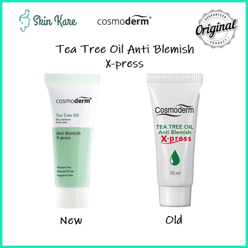 Cosmoderm Tea Tree Oil Anti Blemish X Press 10ml Shopee Malaysia