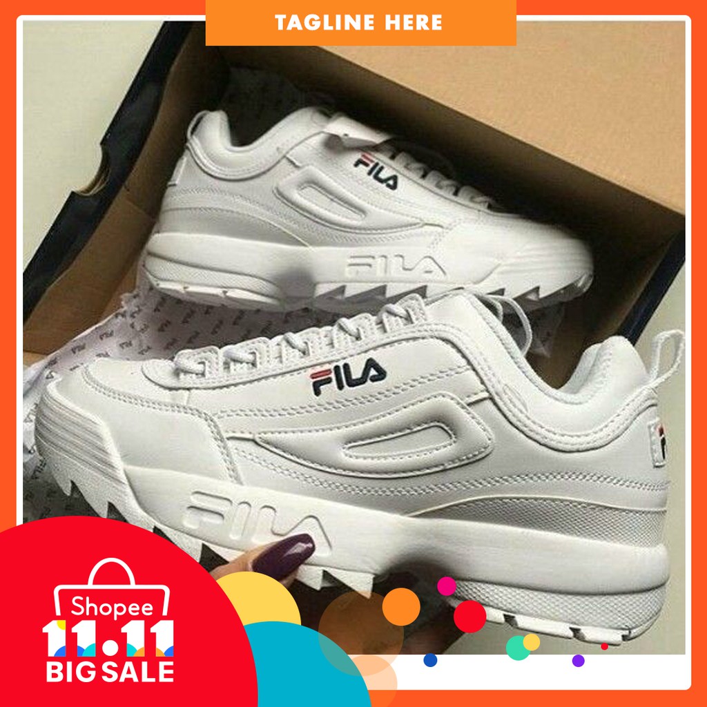 fila disruptor shopee