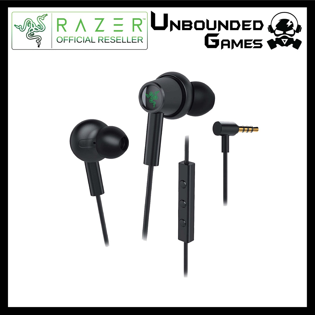 Razer Gaming Earbuds Hammerhead Duo In Ear Headset with Mic - RZ12 ...