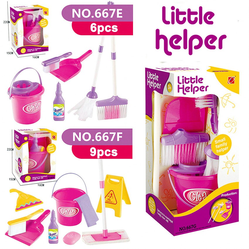 kids mop and broom set