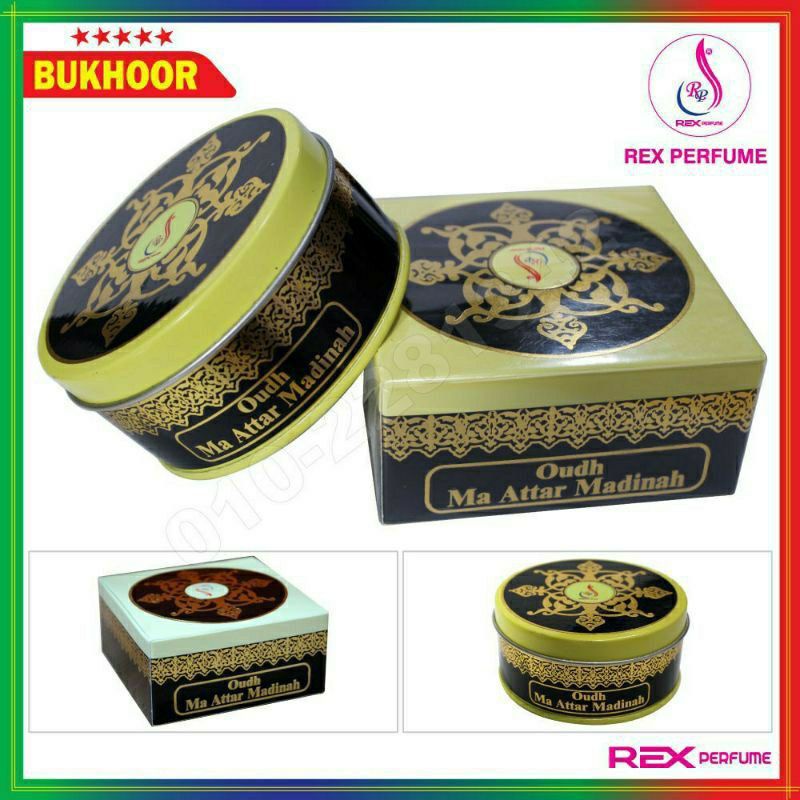 Bakhoor oudh ma attar madinah (40 mg) Shopee Malaysia