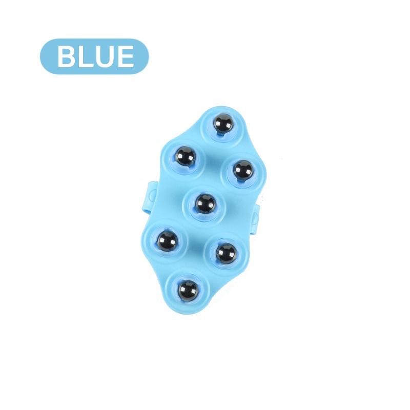 Roller Ball Massage Portable Glove Muscle Relax Slimming Magnetic Bead Body Massager Palm Shaped Body Massager