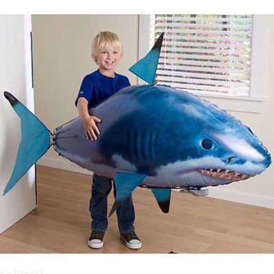 aerial remote control flying shark