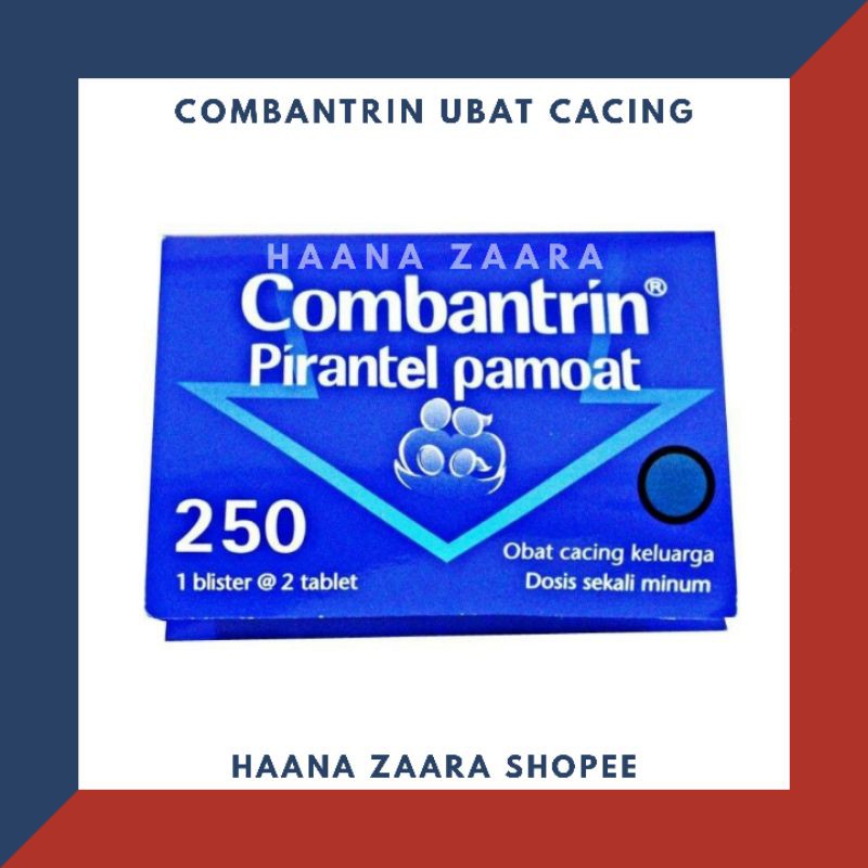 COMBANTRIN UBAT CACING 250MG TABLET  Shopee Malaysia