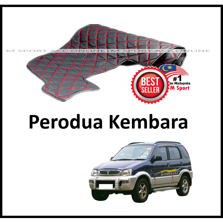 PERODUA KEMBARA DAD GARSON VIP Custom Made Non Slip Dashboard Cover Mat
