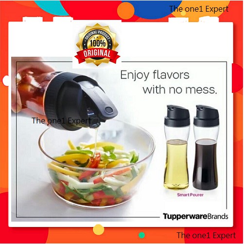 READY STOCK | Tupperware Smart Pourer 770ml | Botol BBQ sauces, soy sauce, sesame oil, olive oil or milk