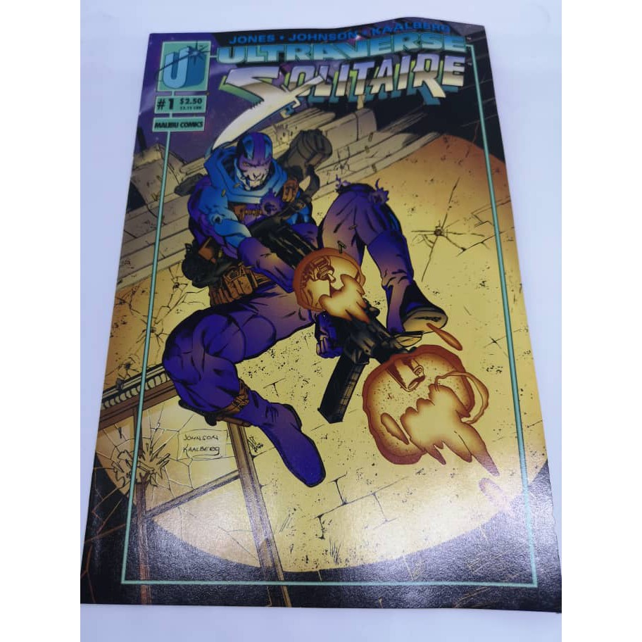 Malibu Comics Ultraverse Solitaire 1 Shopee Malaysia