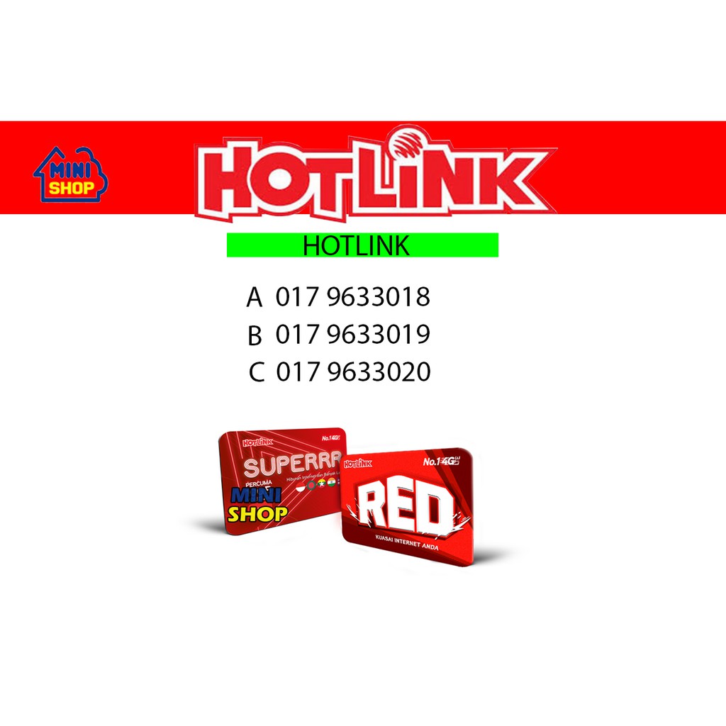 HOTLINK MAXIS COMPANY NUMBER SYARIKAT NOMBOR 9633 4G ...