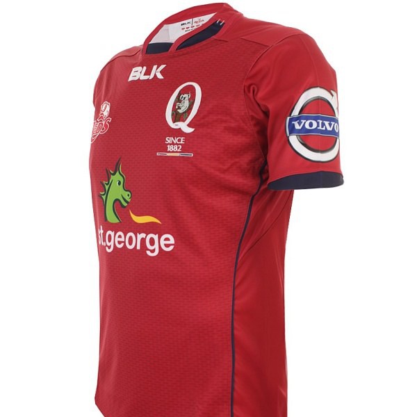 BLK Queensland Reds Training Tee Adults 
