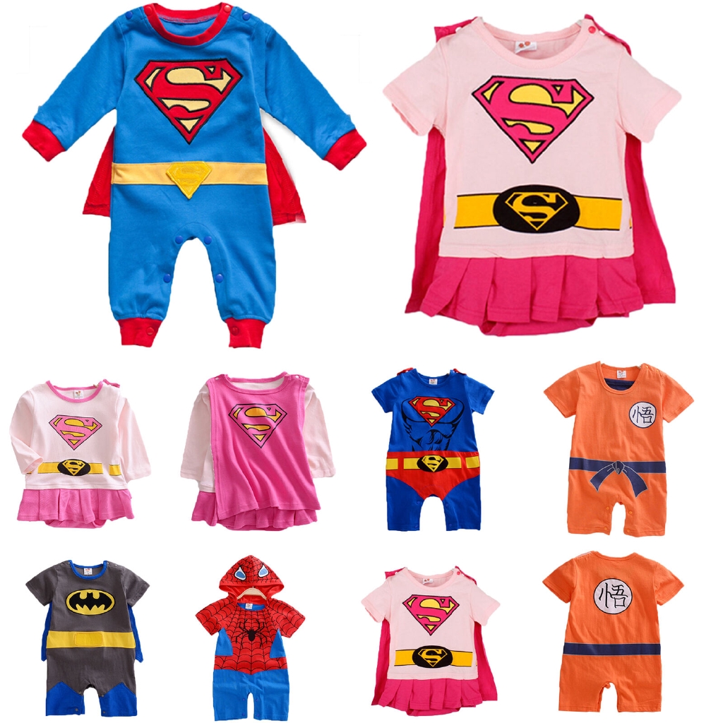 baby girl superhero clothes