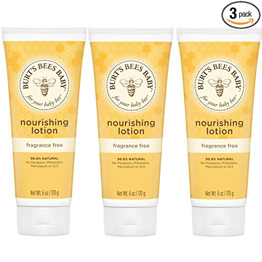 burt's bees baby nourishing lotion calming