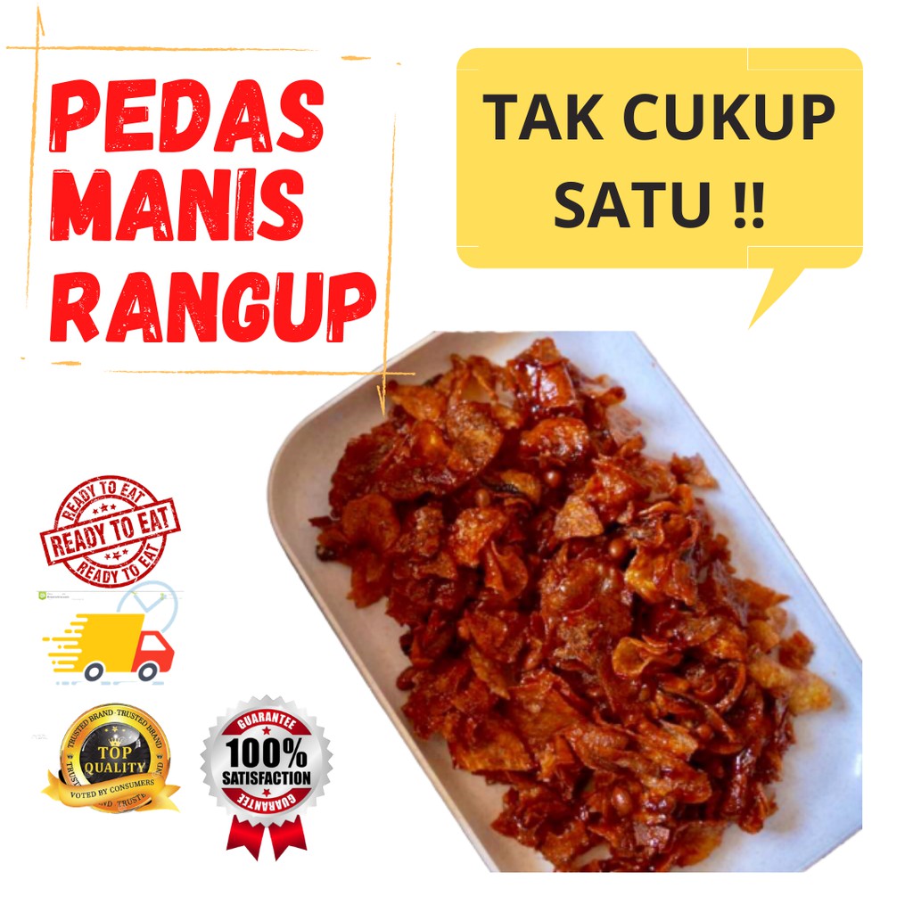 KEREPEK VIRAL CONFIRM SEDAP PEDAS MANIS RANGUP SAMBAL ...