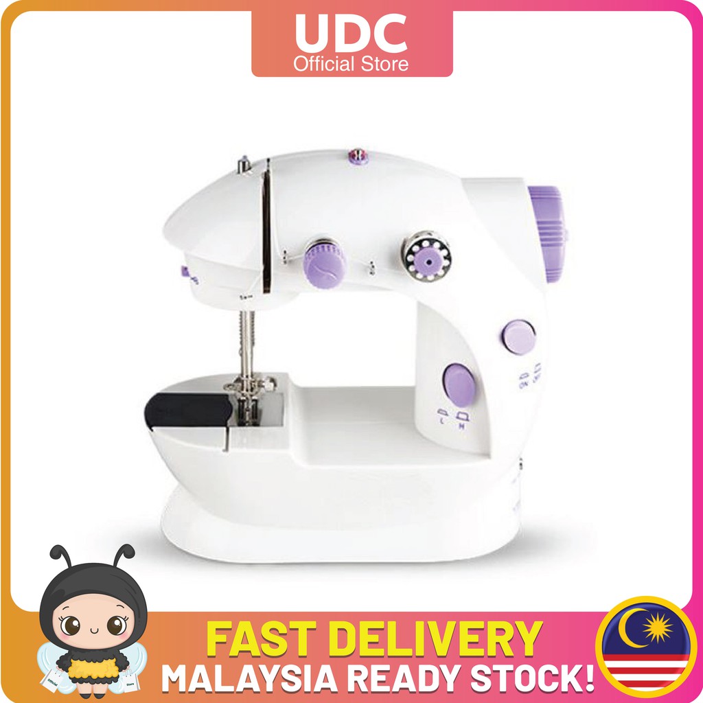 READY STOCK UDC 🤩 FREE Gifts Mini Portable Sewing Machine