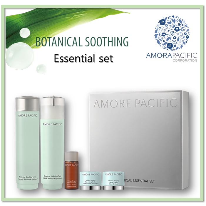 [Amore pacific] Botanical Soothing Essential Set (Toner 200ml + Fluid ...