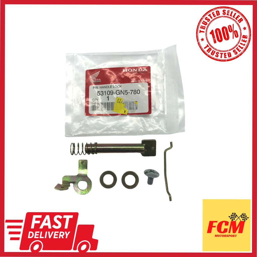 HONDA EX5 HIGH POWER EX5 HP HI POWER EX5 DREAM STEERING LOCK KIT HANDLE LOCK KIT original