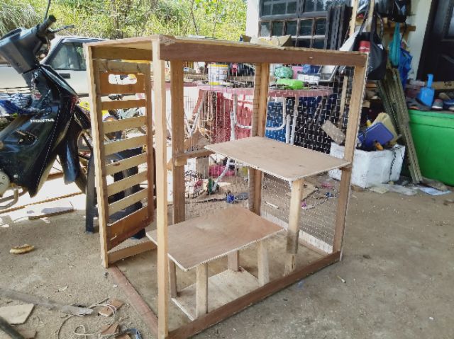 Jual Rumah Kucing Kayu