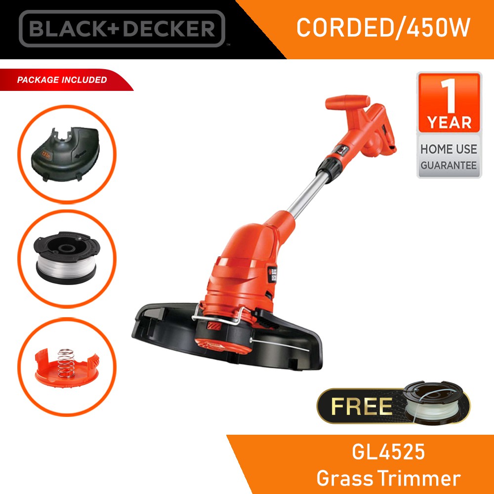 black & decker lawn trimmer