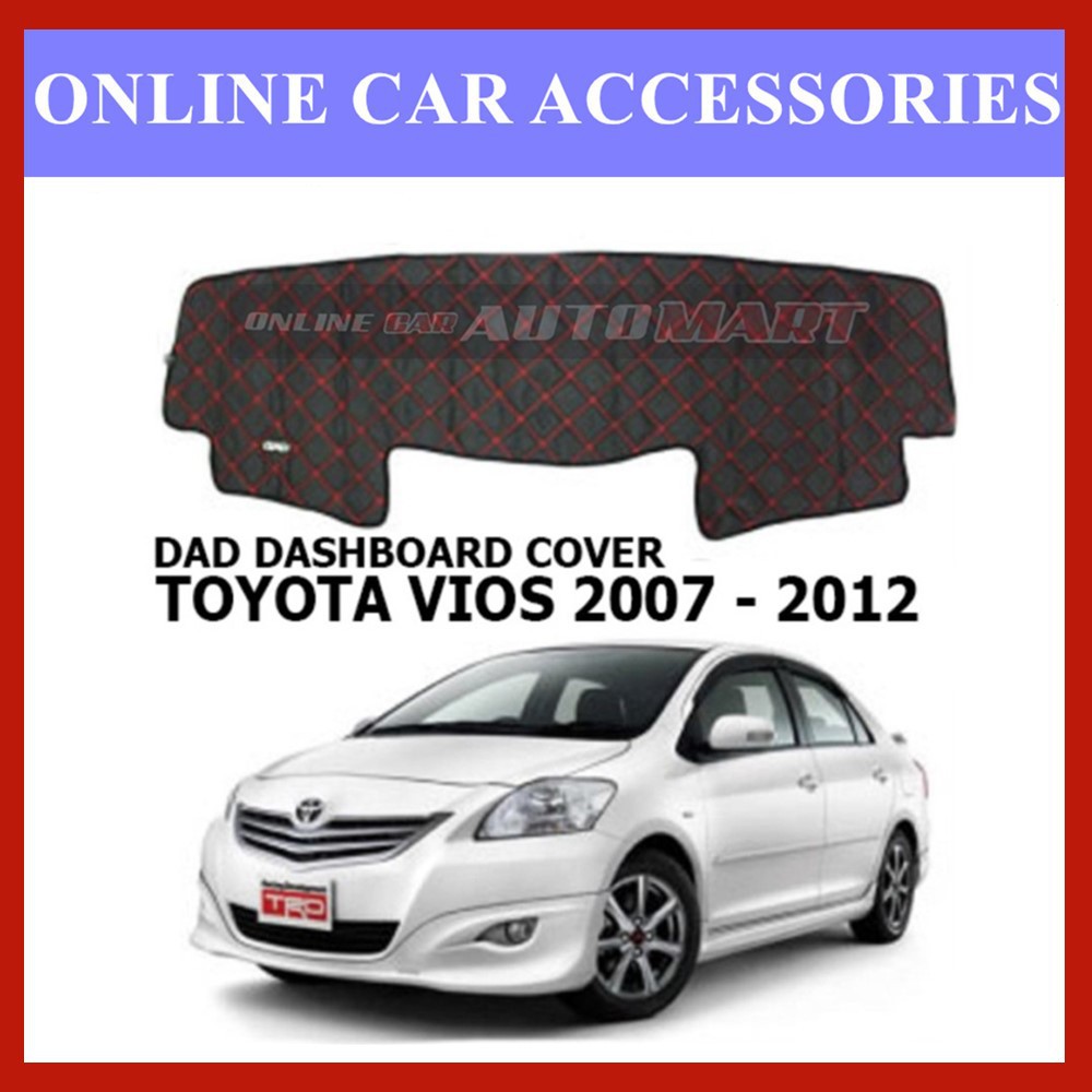 DAD Non Slip Dashboard Cover - Toyota Vios Yr 2007-2013