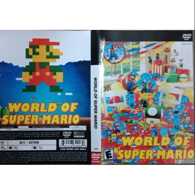 Ps2 World Of Super Mario Shopee Malaysia