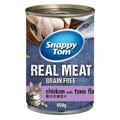 Snappy Tom Chicken with Tuna Flakes (400g x 12can) | Shopee Malaysia