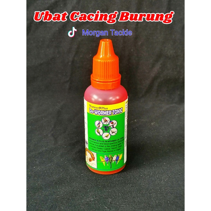 Ubat Cacing Burung / De- Wormer Bird / Water Soluble Concentrate 