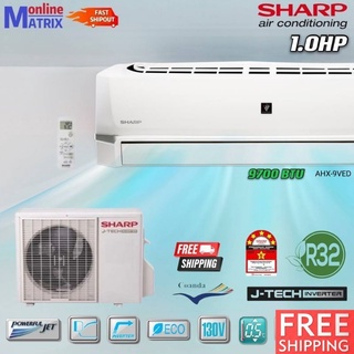 sharp aircond inverter 1hp