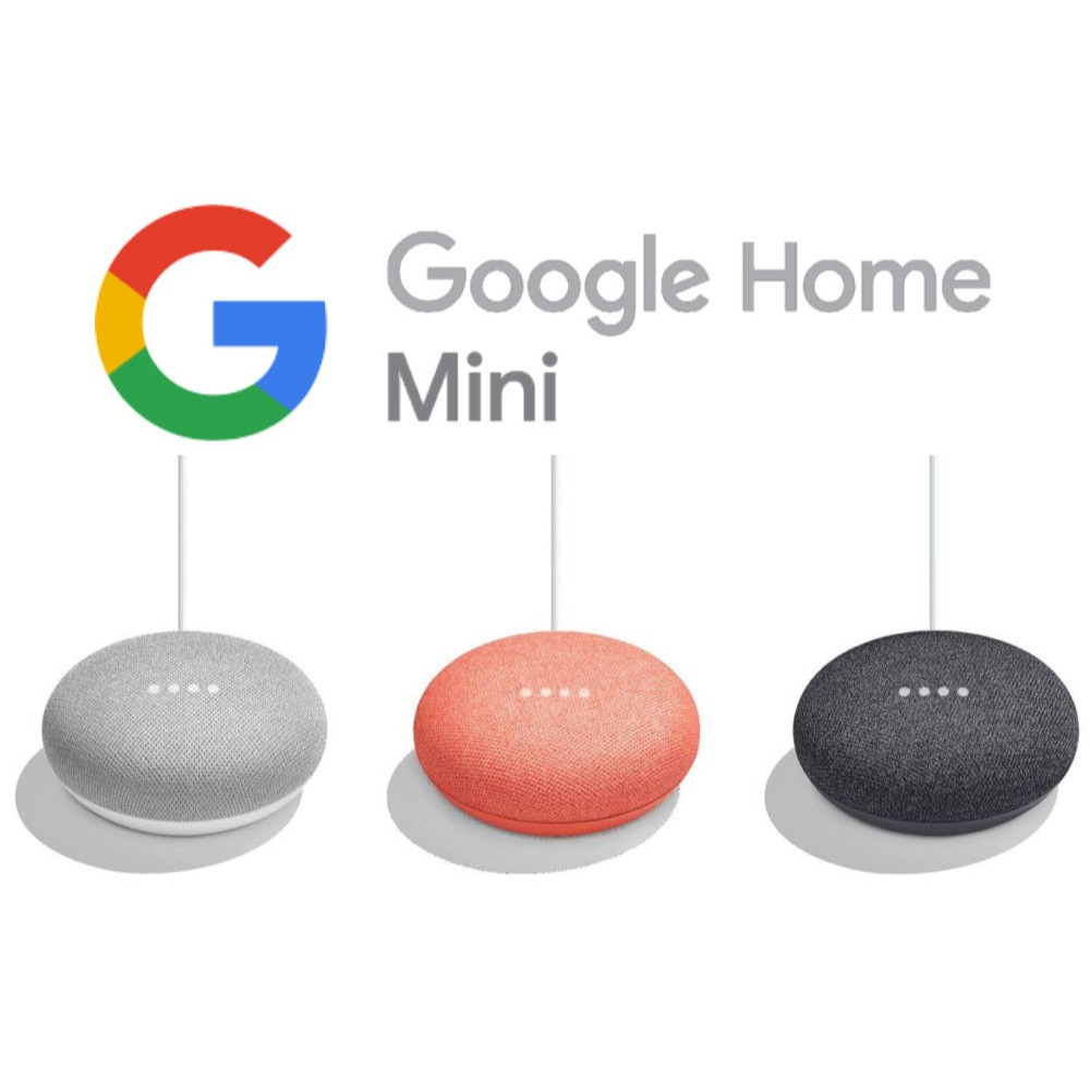 4x Google Home Mini Chalk Smart Speaker Sprachassistent Bluetooth WLAN Streaming 