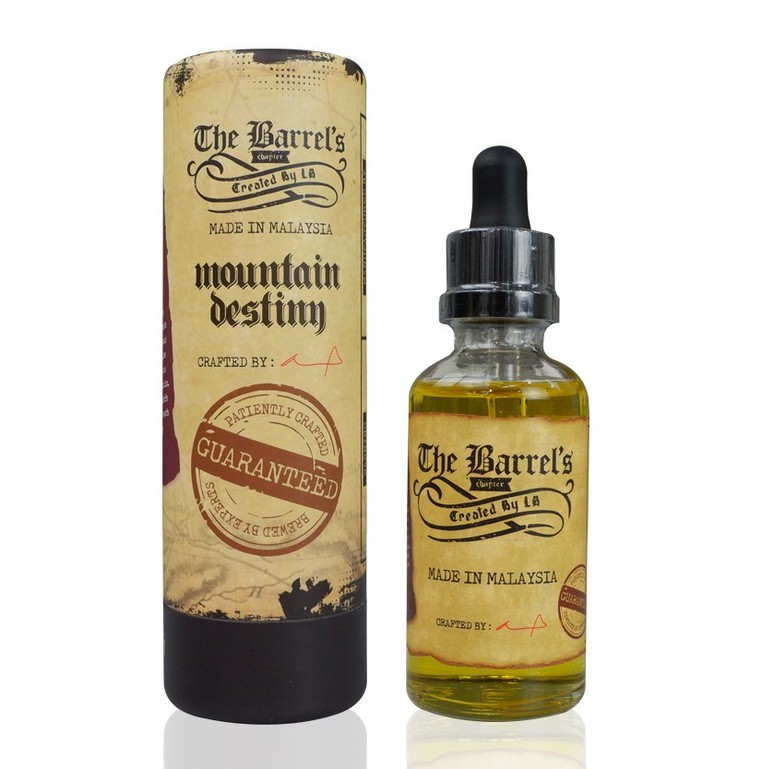 Genuine The Barrel S 50ml Freebase Liquid Juice Flavor Vape Shopee Malaysia