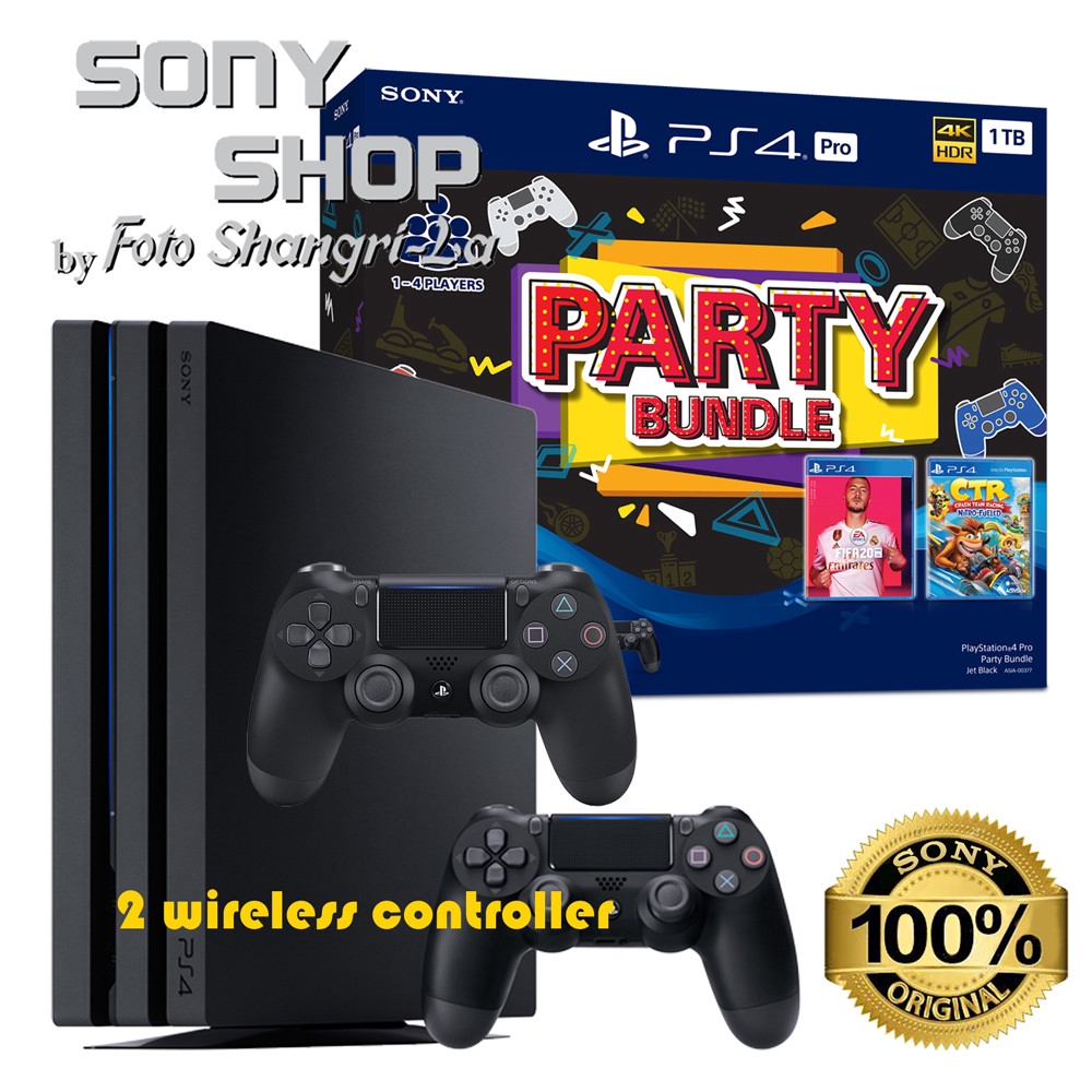 playstation 4 pro 1tb party bundle