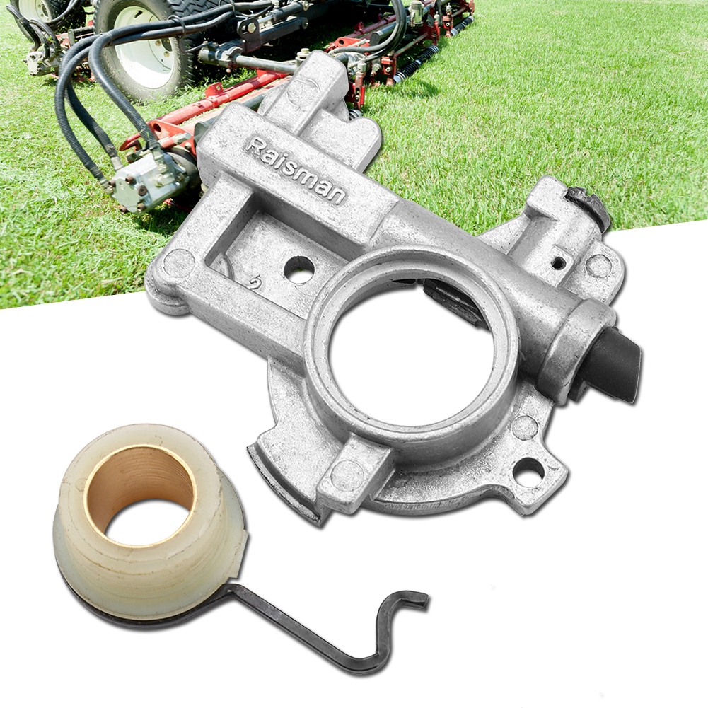 Oil pump Oiler Kit With Worm Gear Spring For STIHL 066 MS650 MS660 MS