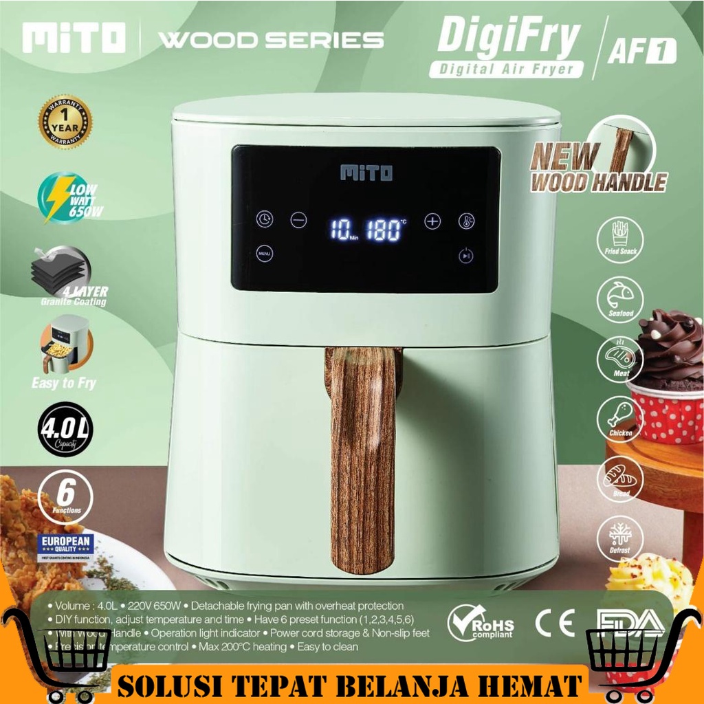 Air FRYER MITOCHIBA / DIGITAL Water FRYER Digifryer MITO 4 Liters AF1
