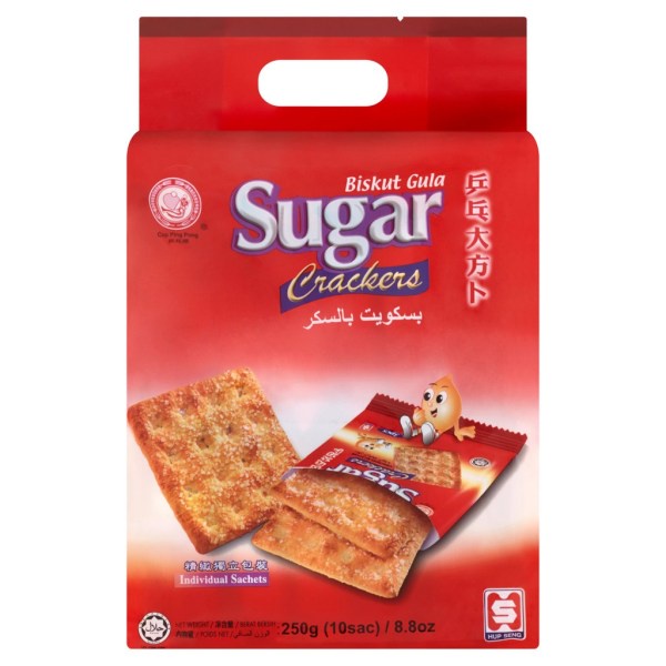 HUP SENG Sugar Cream Cracker Multipack 10's | Shopee Malaysia