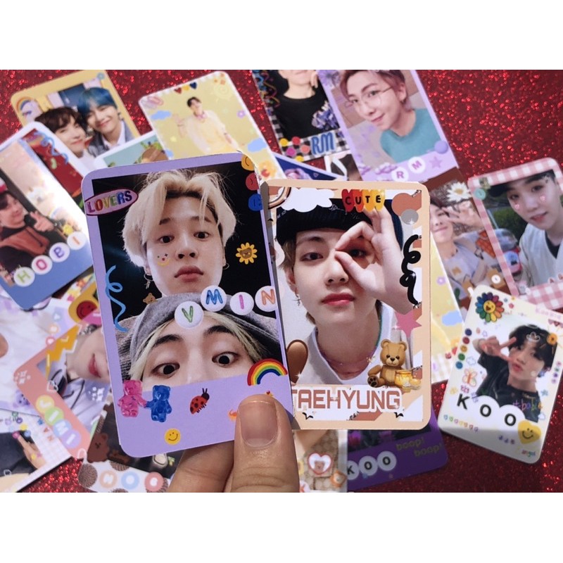 Buy 🇲🇾ready stock🇲🇾 random 5pcs gambar kpop BTS namjoon jin 