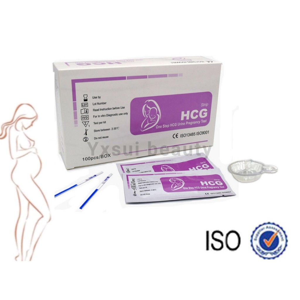 Minimum Hcg 3 Pcs Upt Urine Pregnancy Test Strip Shopee Malaysia