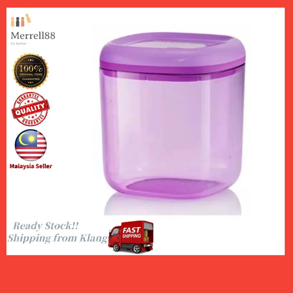 🔥Ready Stock🔥Tupperware Purple Crystalline Canister 780ml Bekas Kuih Raya (A2870)