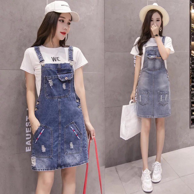 jumpsuit denim dress