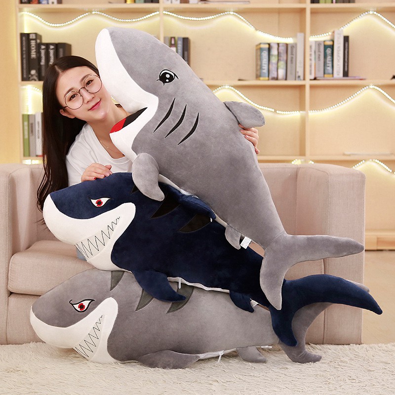 giant shark pillow that eats you