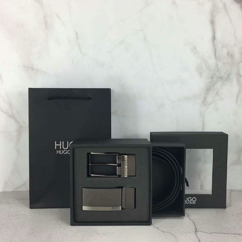 hugo boss wallet and belt set