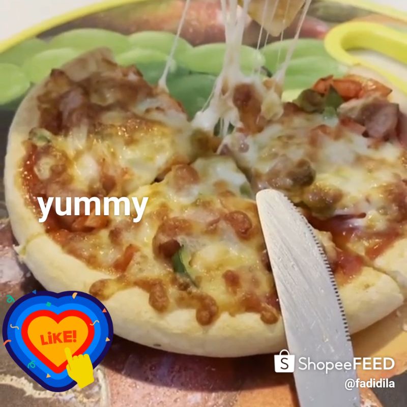 Pizzabase Komersial Loyang 8 Roti Pizza Segera Frozen Pizza Base Crust Pizza Doh Pizza 100 Gm Love Pizza Shopee Malaysia