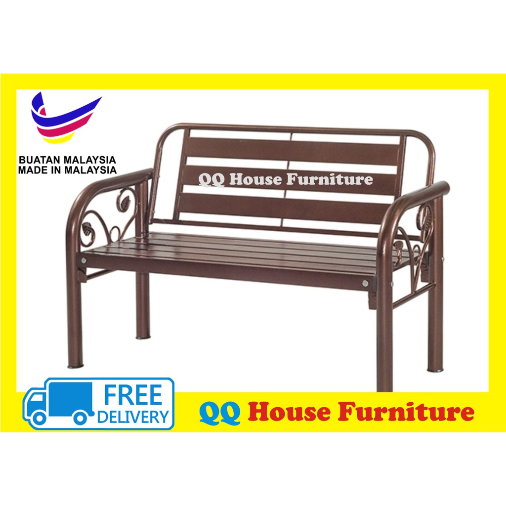 FREE SHIPPING 4 METAL BENCH CHAIR OUTDOOR FURNITURE 